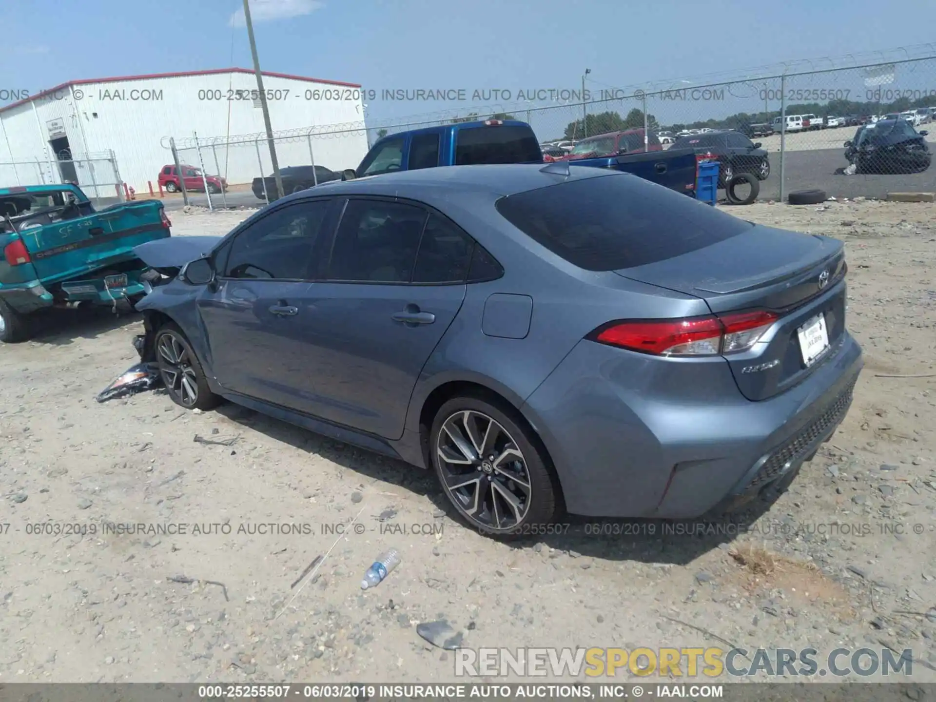 3 Photograph of a damaged car JTDP4RCE0LJ002506 TOYOTA COROLLA 2020