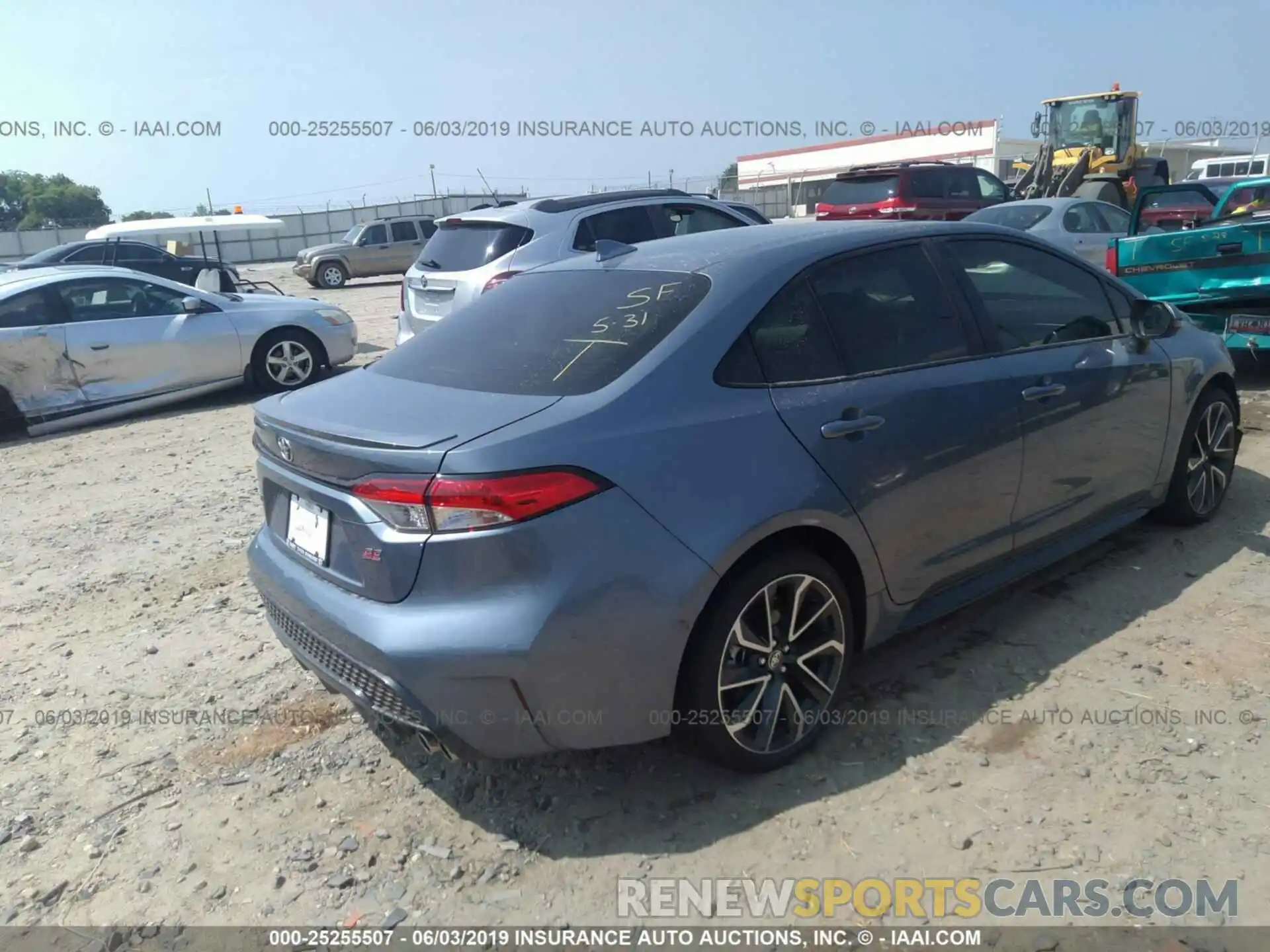 4 Photograph of a damaged car JTDP4RCE0LJ002506 TOYOTA COROLLA 2020