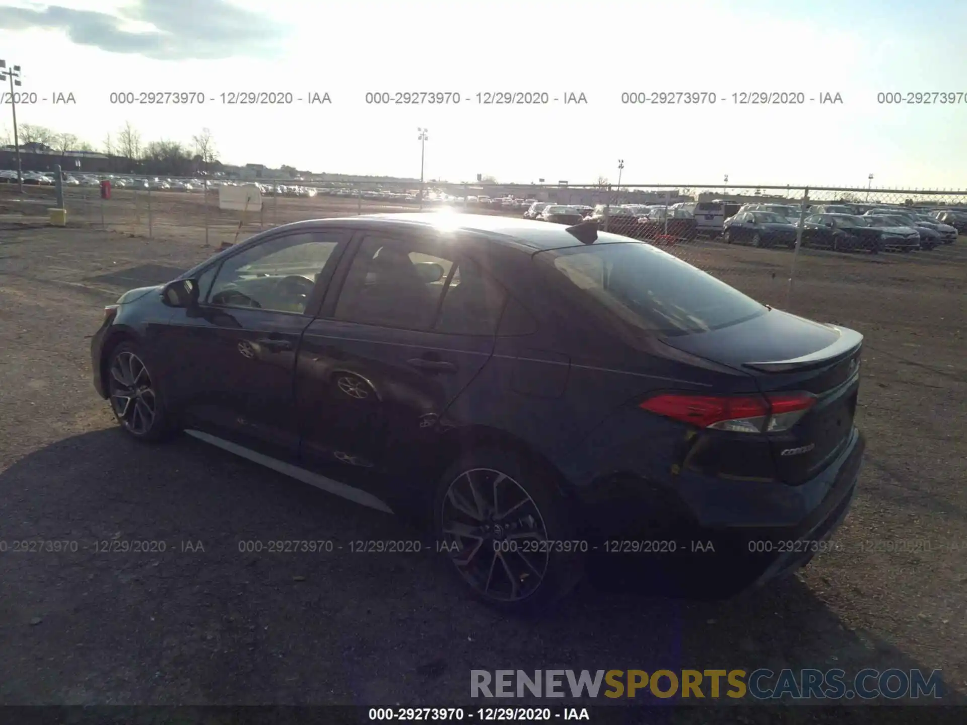 3 Photograph of a damaged car JTDP4RCE0LJ005177 TOYOTA COROLLA 2020