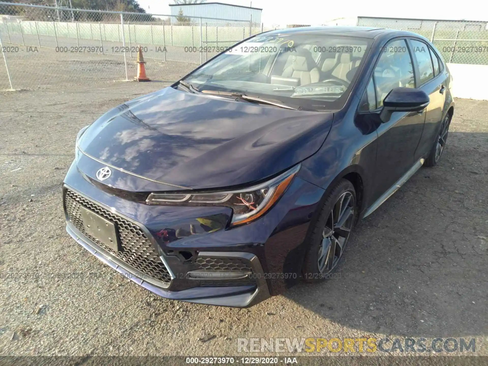 6 Photograph of a damaged car JTDP4RCE0LJ005177 TOYOTA COROLLA 2020