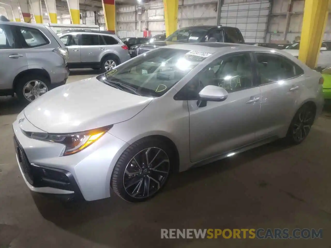 9 Photograph of a damaged car JTDP4RCE0LJ006880 TOYOTA COROLLA 2020