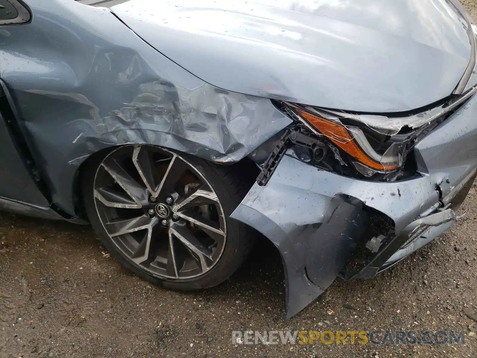 9 Photograph of a damaged car JTDP4RCE0LJ008063 TOYOTA COROLLA 2020