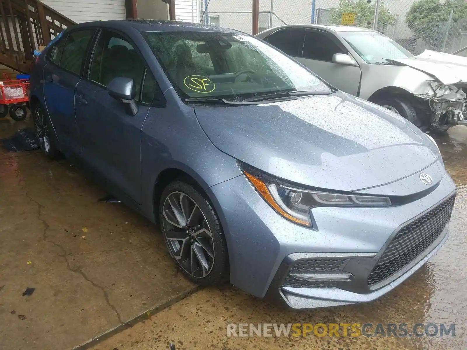 1 Photograph of a damaged car JTDP4RCE0LJ014414 TOYOTA COROLLA 2020