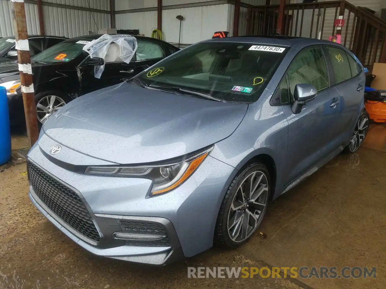 2 Photograph of a damaged car JTDP4RCE0LJ014414 TOYOTA COROLLA 2020