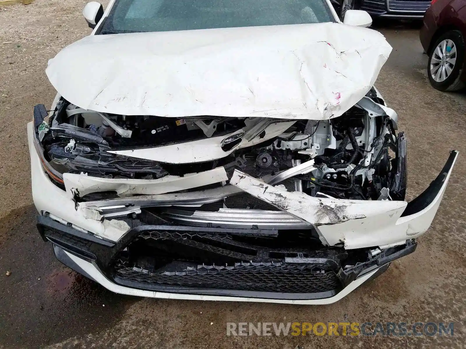 9 Photograph of a damaged car JTDP4RCE0LJ015627 TOYOTA COROLLA 2020