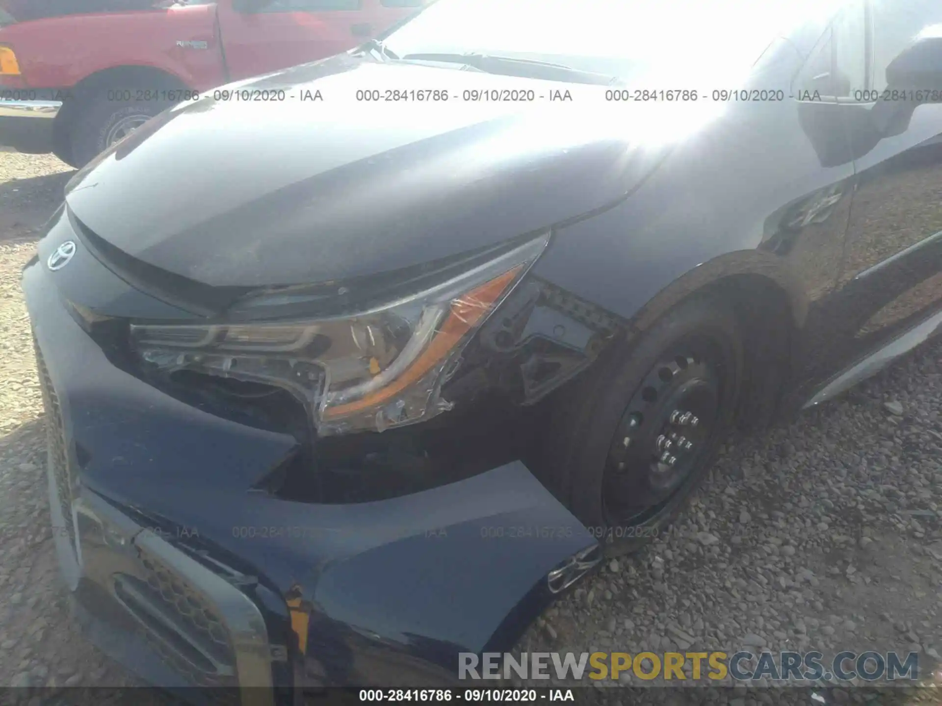 6 Photograph of a damaged car JTDP4RCE0LJ015871 TOYOTA COROLLA 2020