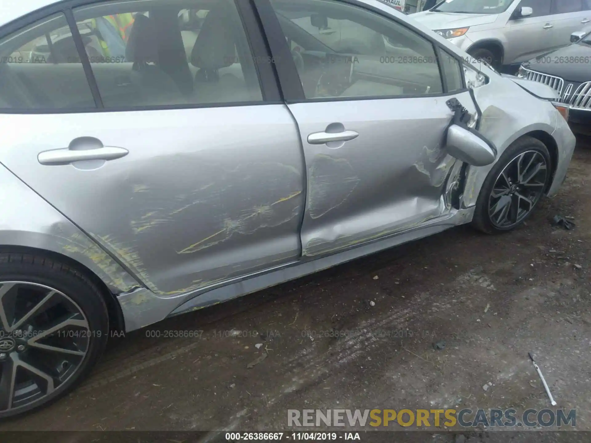 6 Photograph of a damaged car JTDP4RCE0LJ027549 TOYOTA COROLLA 2020