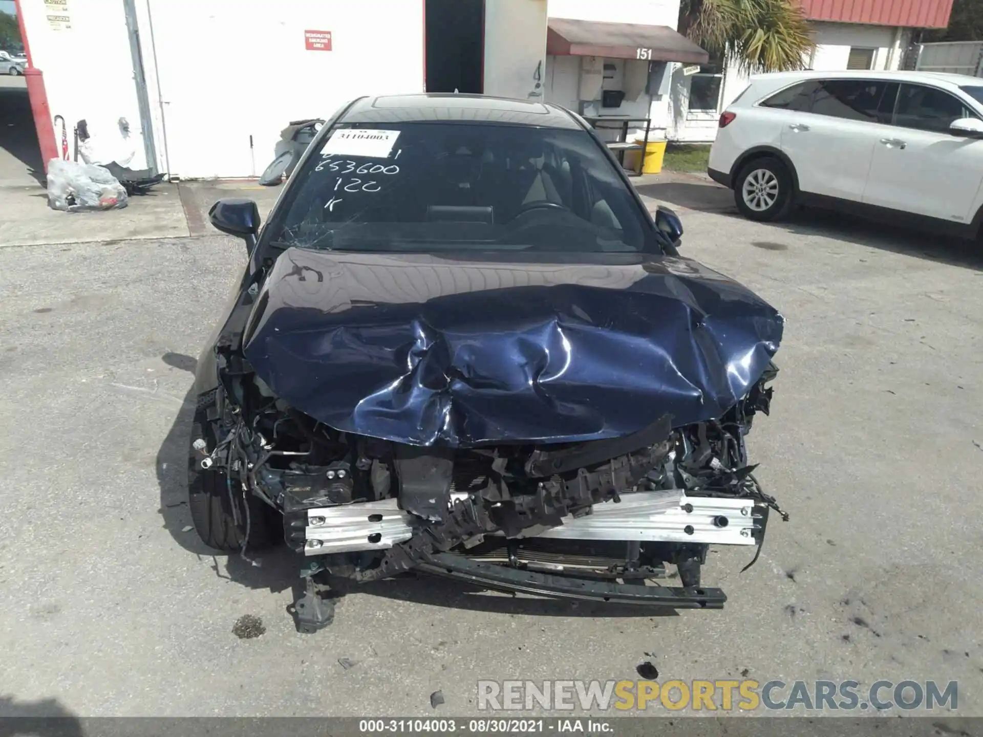 6 Photograph of a damaged car JTDP4RCE0LJ029933 TOYOTA COROLLA 2020