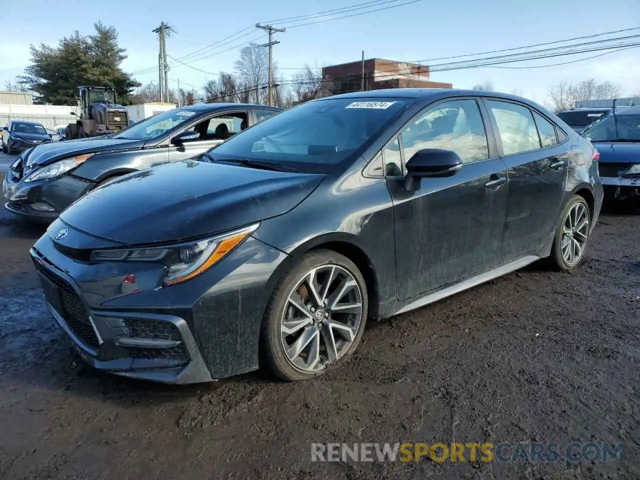 1 Photograph of a damaged car JTDP4RCE0LJ033450 TOYOTA COROLLA 2020