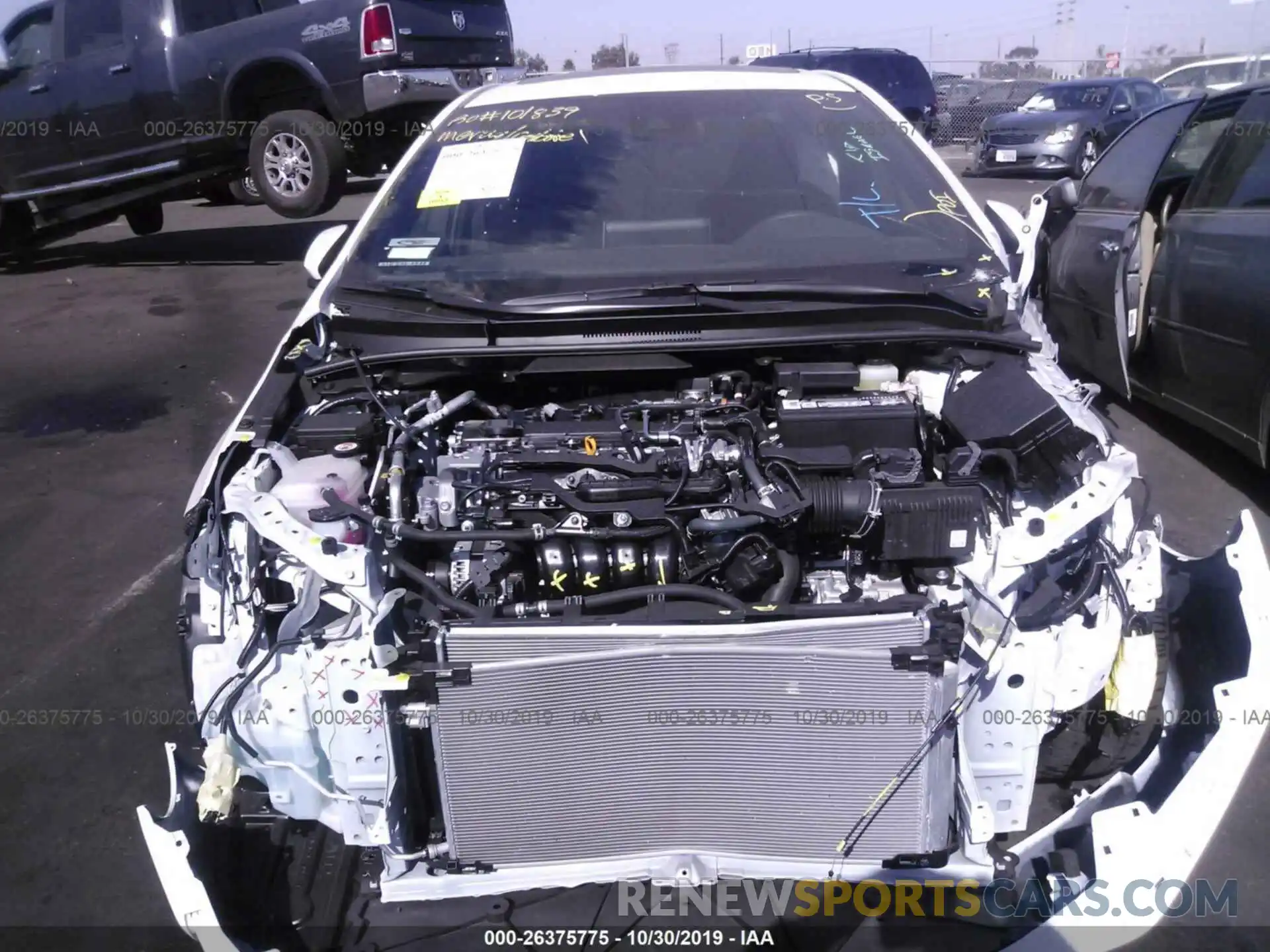 6 Photograph of a damaged car JTDP4RCE0LJ035554 TOYOTA COROLLA 2020