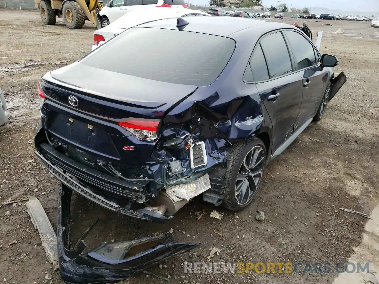4 Фотография поврежденного автомобиля JTDP4RCE0LJ039734 TOYOTA COROLLA 2020