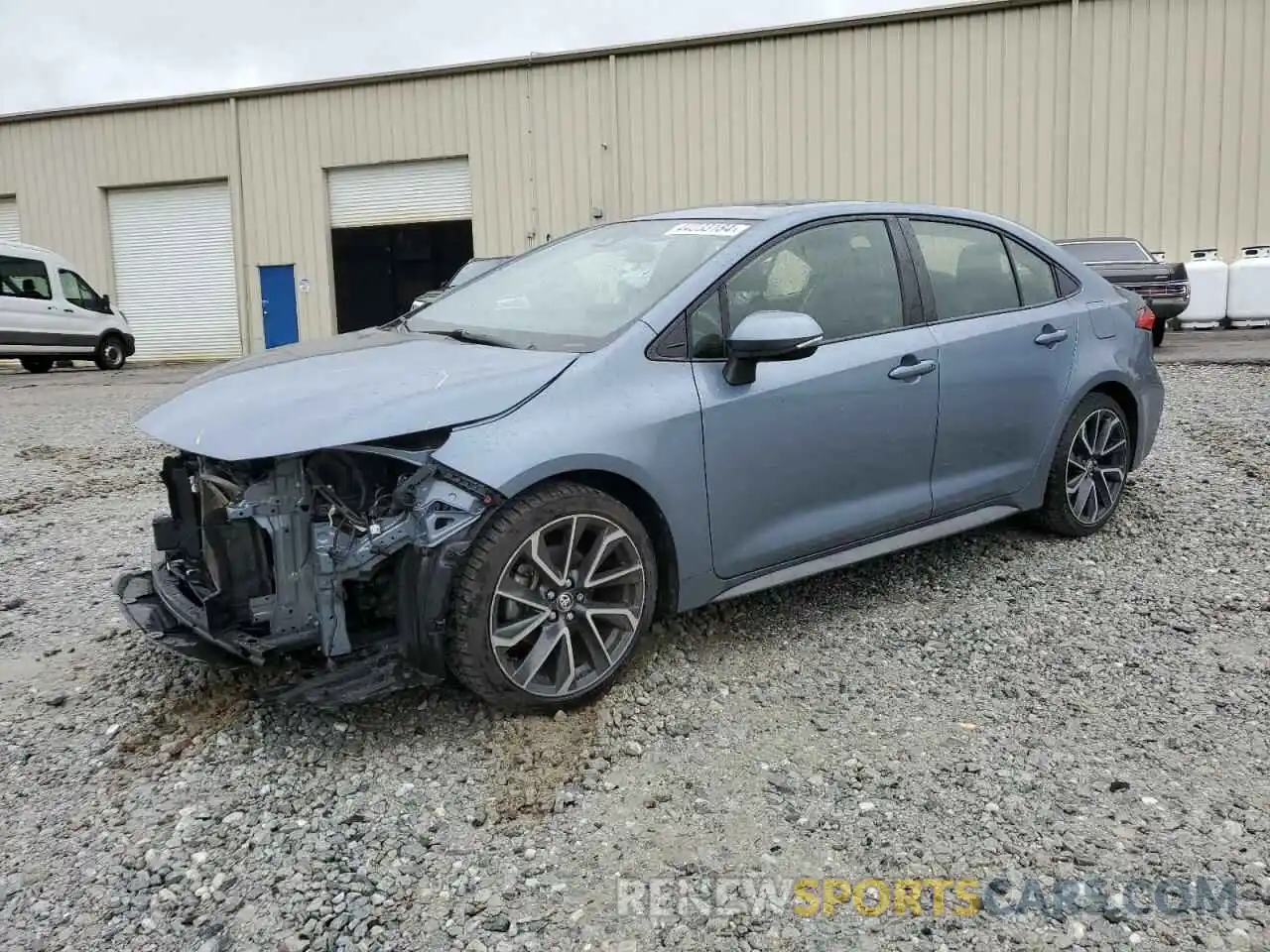 1 Photograph of a damaged car JTDP4RCE0LJ039765 TOYOTA COROLLA 2020