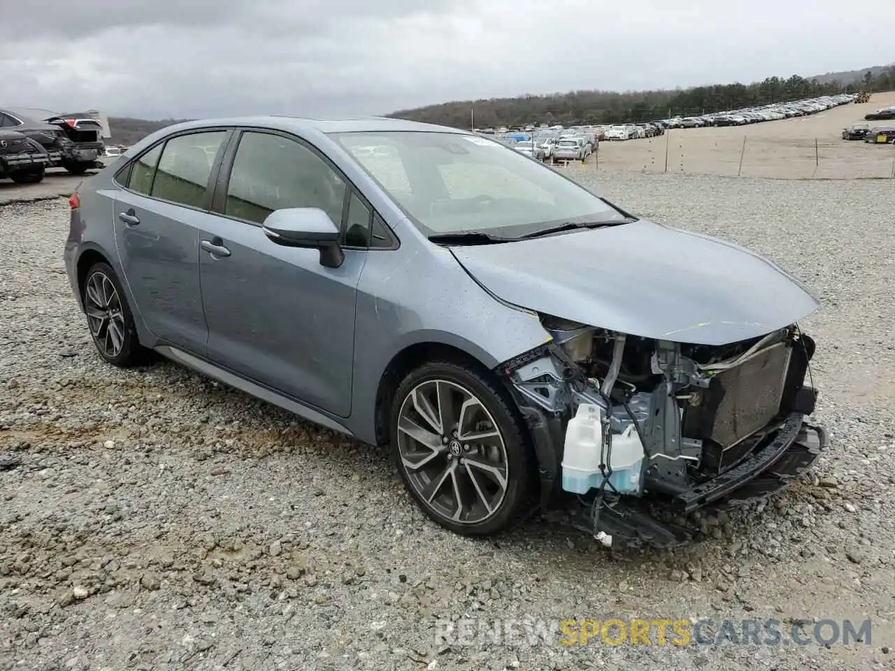 4 Photograph of a damaged car JTDP4RCE0LJ039765 TOYOTA COROLLA 2020