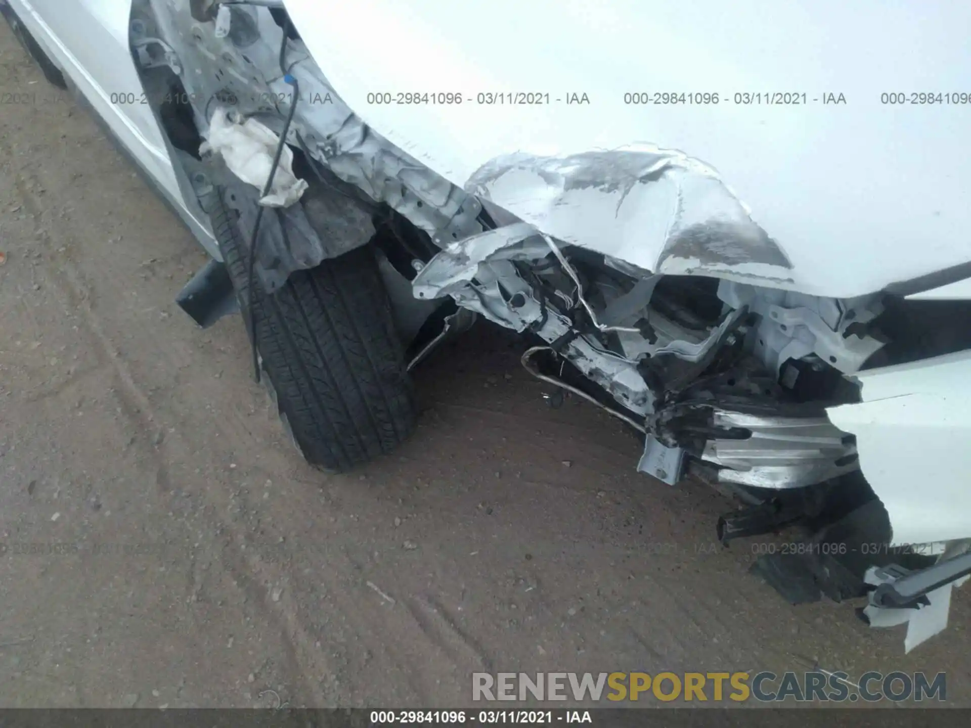 6 Photograph of a damaged car JTDP4RCE1LJ001607 TOYOTA COROLLA 2020