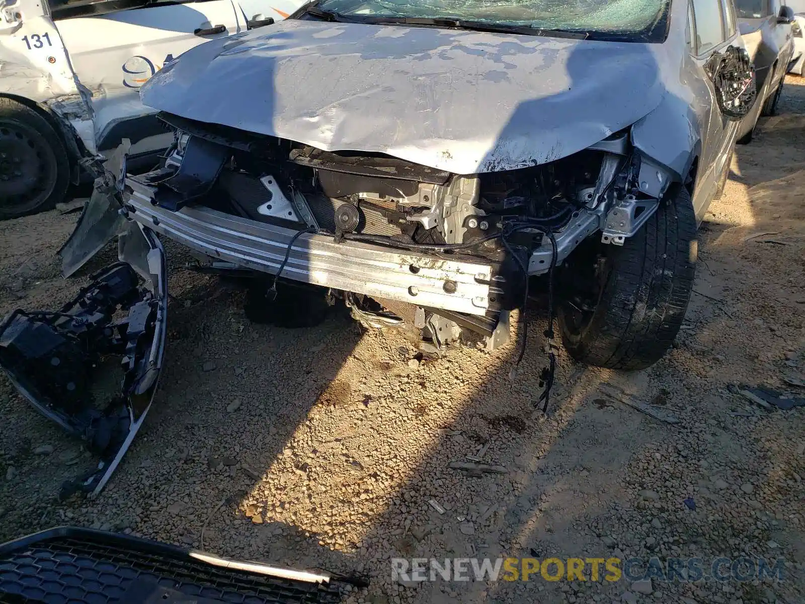 9 Photograph of a damaged car JTDP4RCE1LJ001638 TOYOTA COROLLA 2020