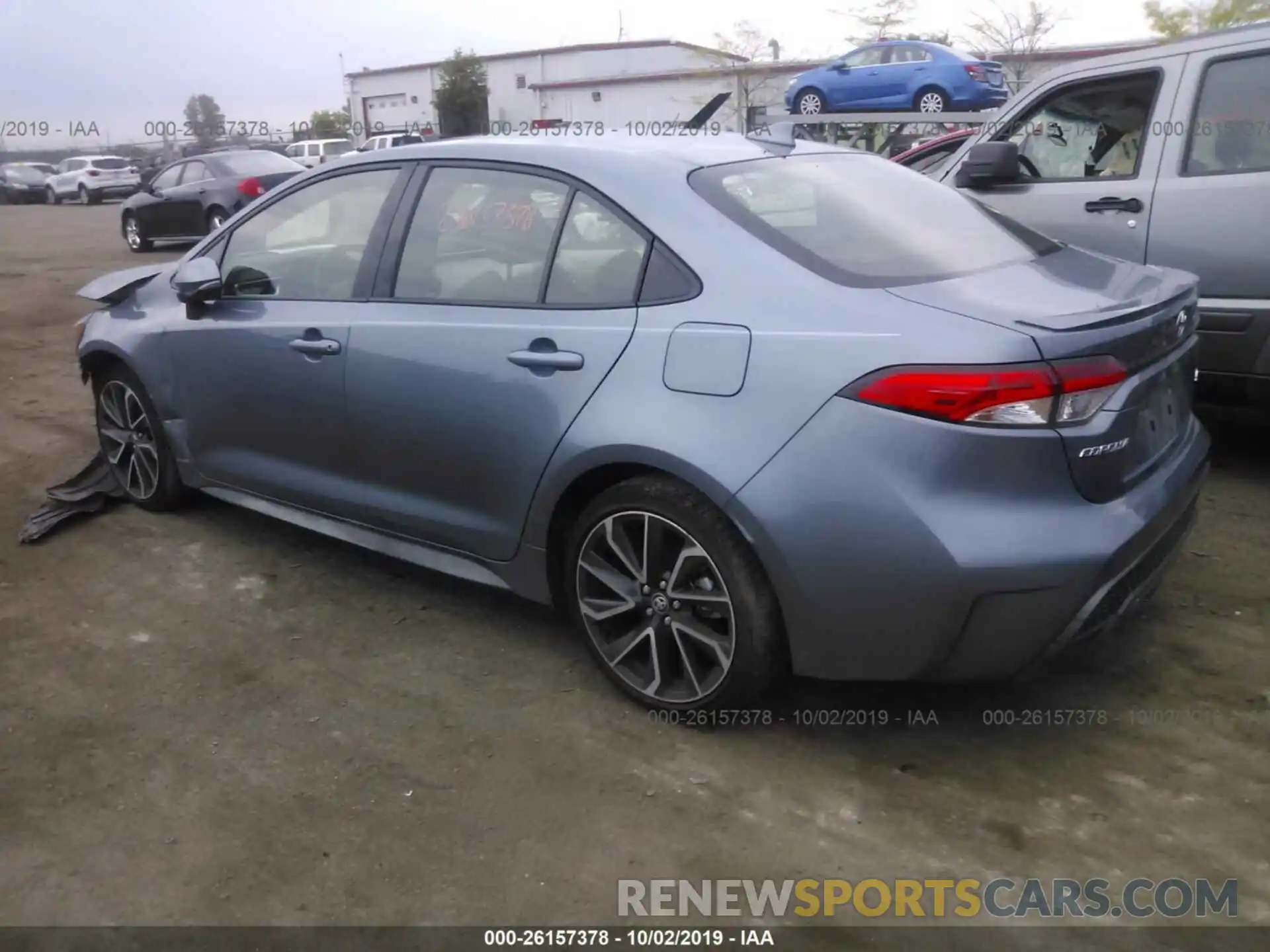 3 Photograph of a damaged car JTDP4RCE1LJ001929 TOYOTA COROLLA 2020