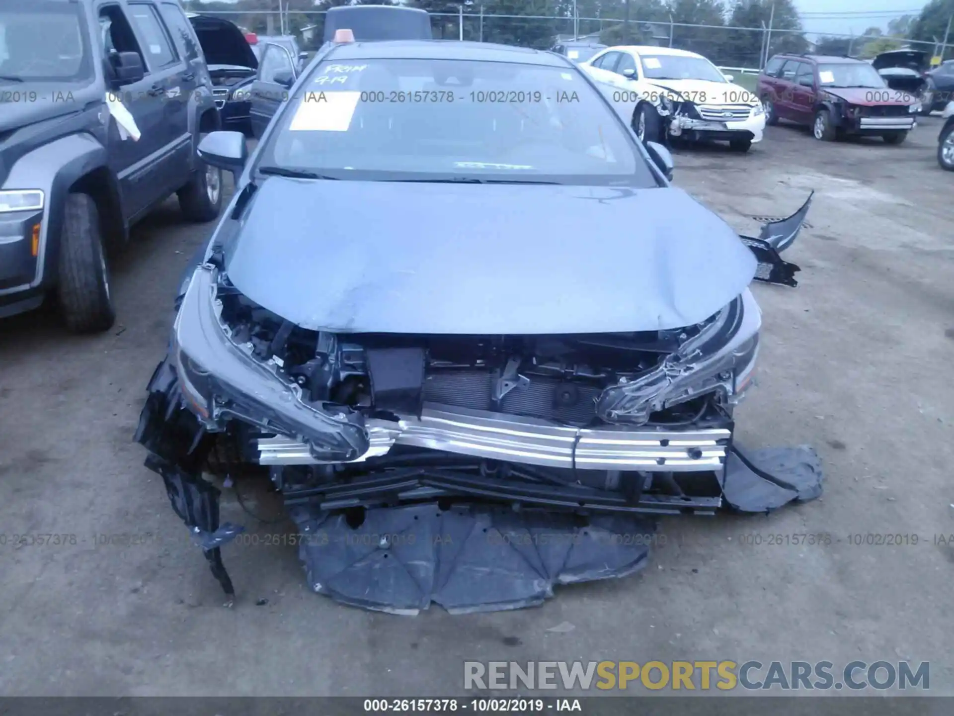 6 Photograph of a damaged car JTDP4RCE1LJ001929 TOYOTA COROLLA 2020