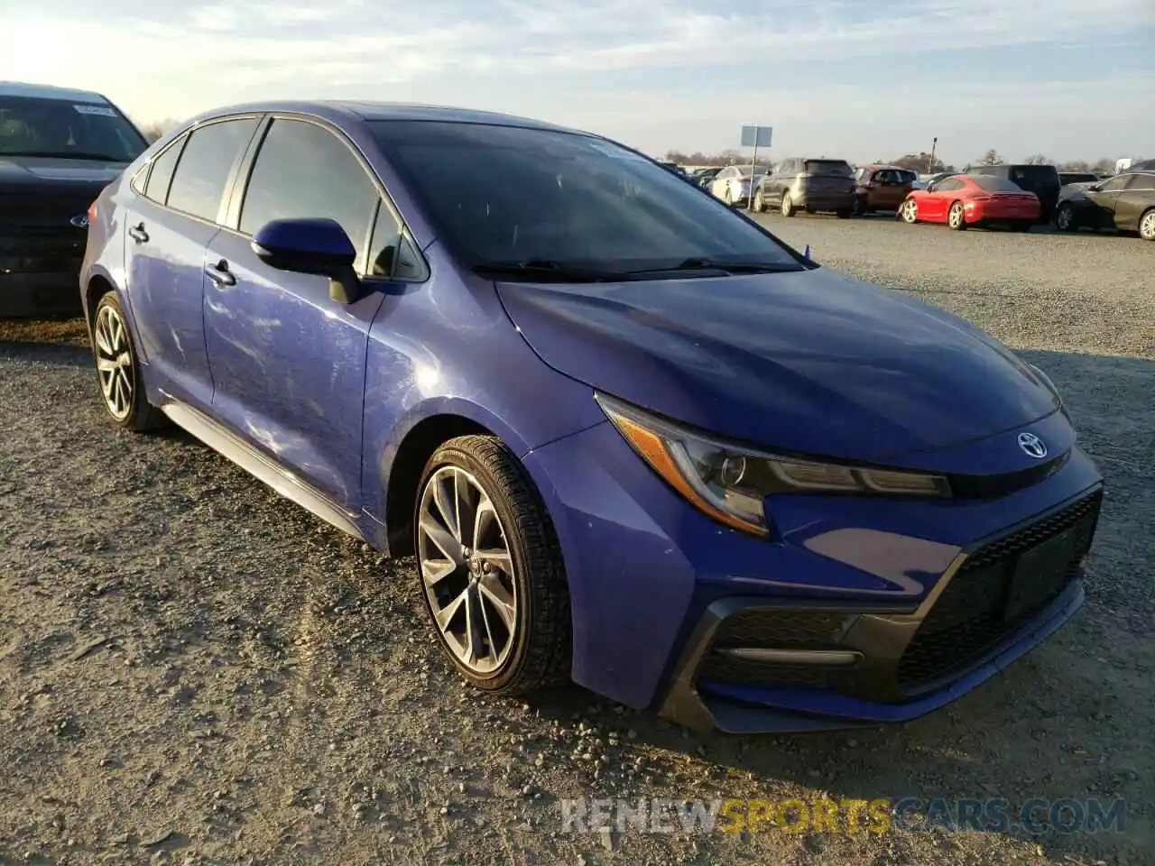 1 Photograph of a damaged car JTDP4RCE1LJ002773 TOYOTA COROLLA 2020