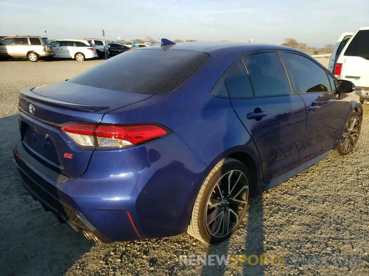 4 Photograph of a damaged car JTDP4RCE1LJ002773 TOYOTA COROLLA 2020