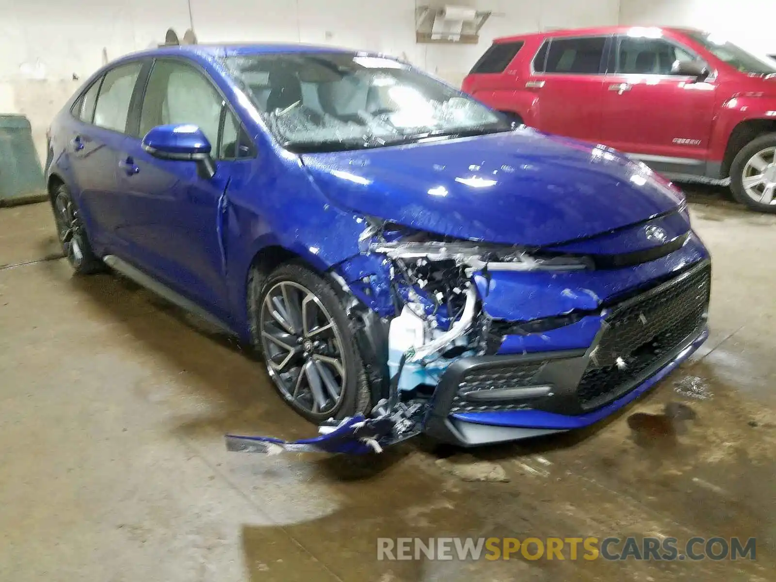 1 Photograph of a damaged car JTDP4RCE1LJ003776 TOYOTA COROLLA 2020