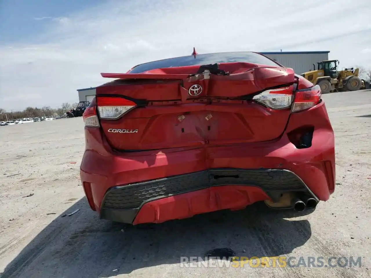 9 Photograph of a damaged car JTDP4RCE1LJ003793 TOYOTA COROLLA 2020