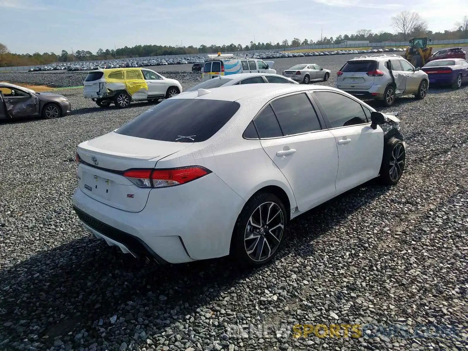 4 Photograph of a damaged car JTDP4RCE1LJ010663 TOYOTA COROLLA 2020