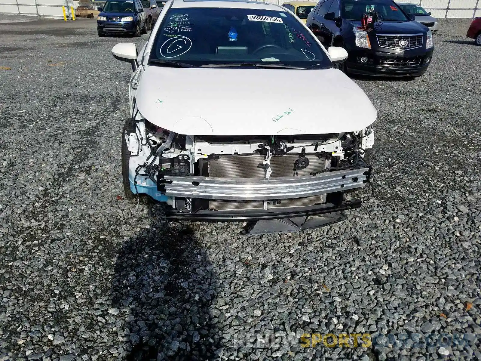 9 Photograph of a damaged car JTDP4RCE1LJ010663 TOYOTA COROLLA 2020