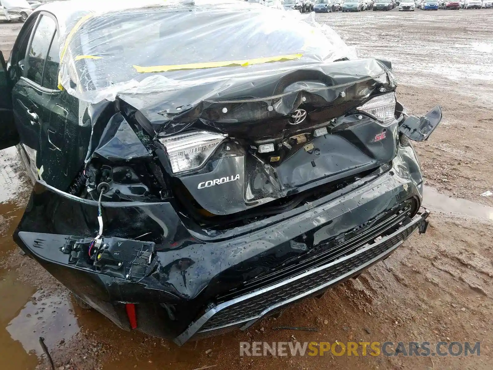 9 Photograph of a damaged car JTDP4RCE1LJ013790 TOYOTA COROLLA 2020