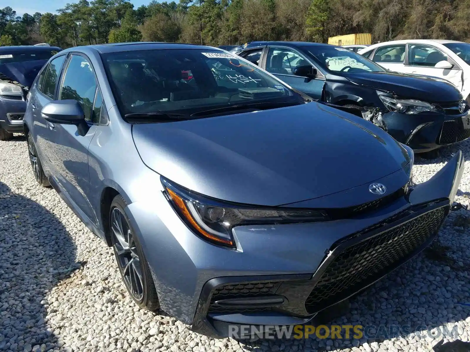 1 Photograph of a damaged car JTDP4RCE1LJ013823 TOYOTA COROLLA 2020