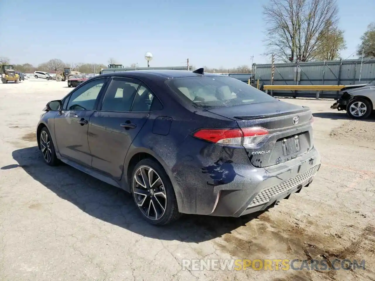 3 Photograph of a damaged car JTDP4RCE1LJ017645 TOYOTA COROLLA 2020