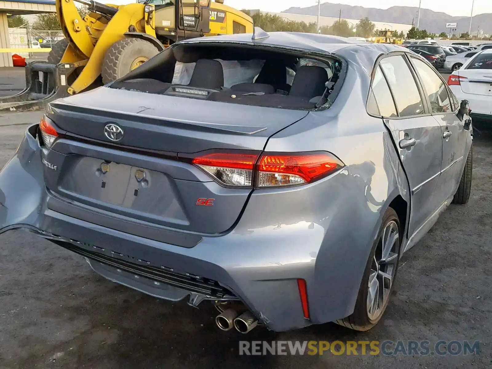 4 Photograph of a damaged car JTDP4RCE1LJ017712 TOYOTA COROLLA 2020