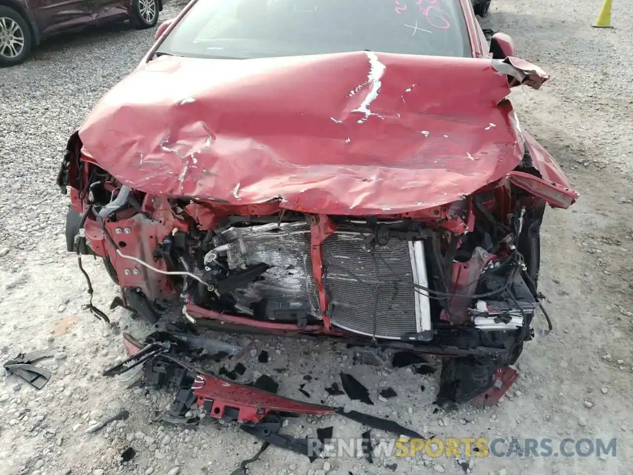 9 Photograph of a damaged car JTDP4RCE1LJ020531 TOYOTA COROLLA 2020