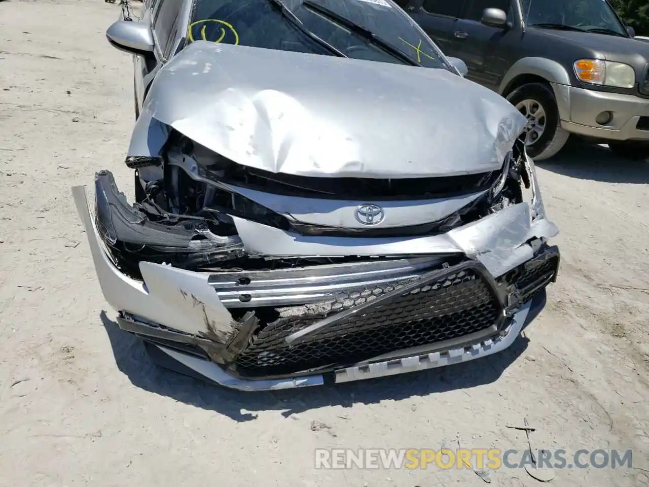 9 Photograph of a damaged car JTDP4RCE1LJ022912 TOYOTA COROLLA 2020