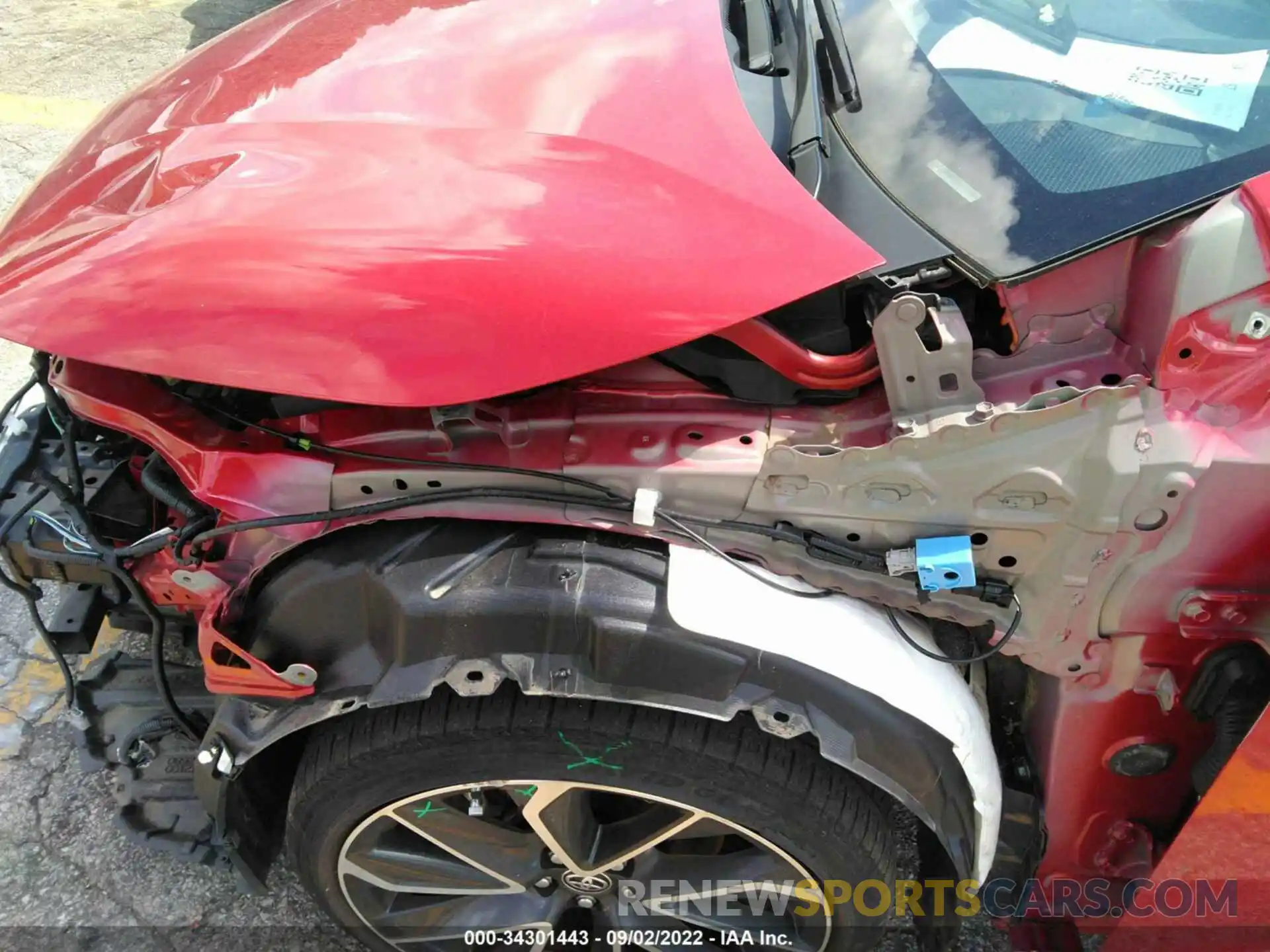 6 Photograph of a damaged car JTDP4RCE1LJ024949 TOYOTA COROLLA 2020