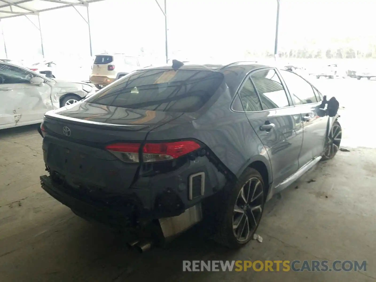 4 Photograph of a damaged car JTDP4RCE1LJ031254 TOYOTA COROLLA 2020