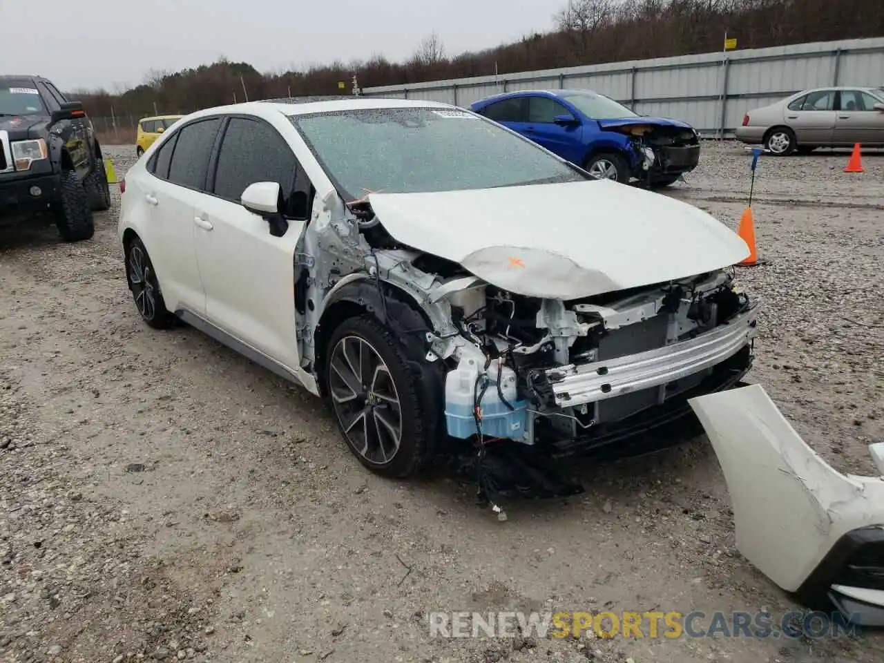 1 Photograph of a damaged car JTDP4RCE1LJ033179 TOYOTA COROLLA 2020