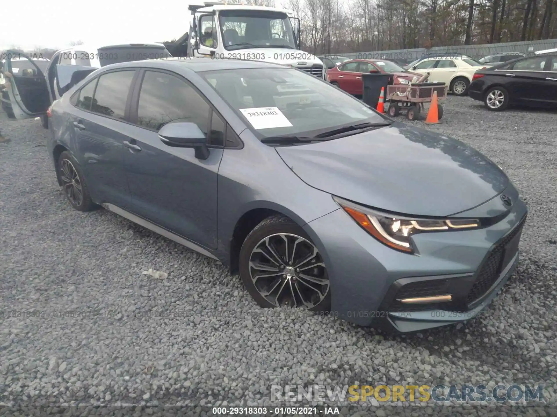 1 Photograph of a damaged car JTDP4RCE1LJ034509 TOYOTA COROLLA 2020