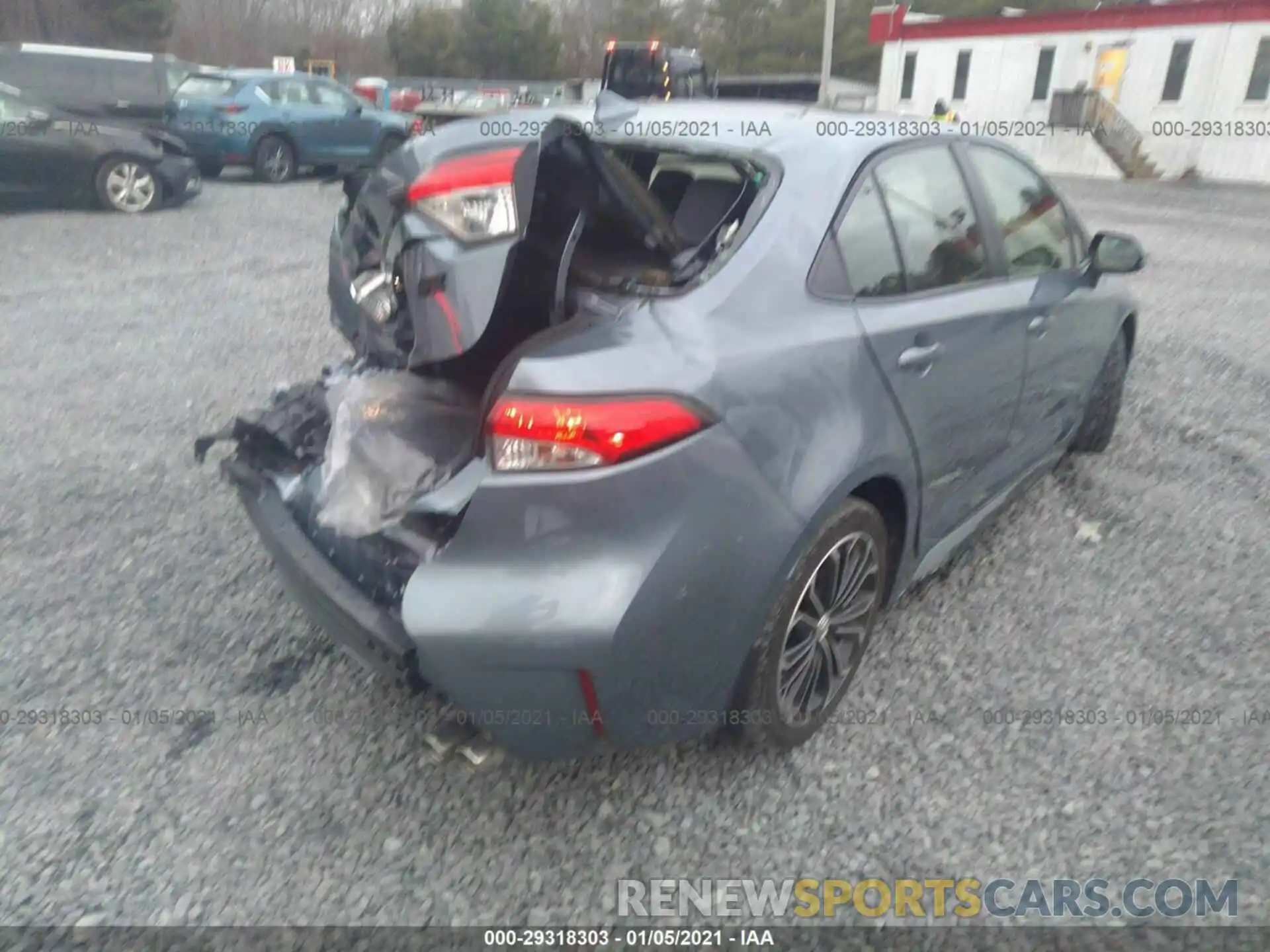 4 Photograph of a damaged car JTDP4RCE1LJ034509 TOYOTA COROLLA 2020