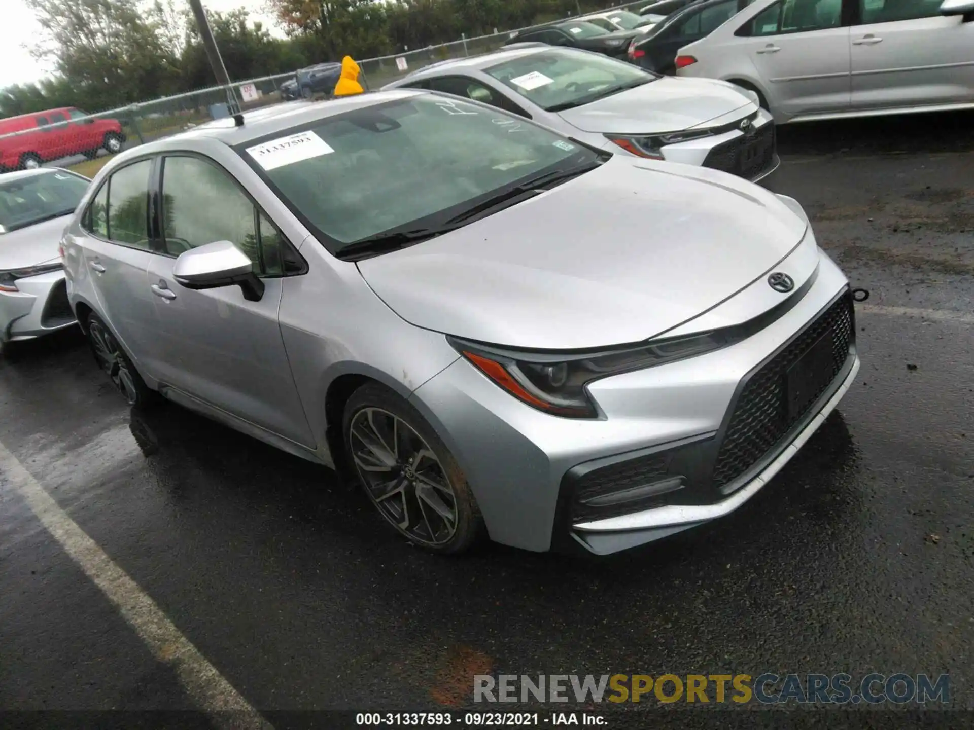 1 Photograph of a damaged car JTDP4RCE1LJ036857 TOYOTA COROLLA 2020