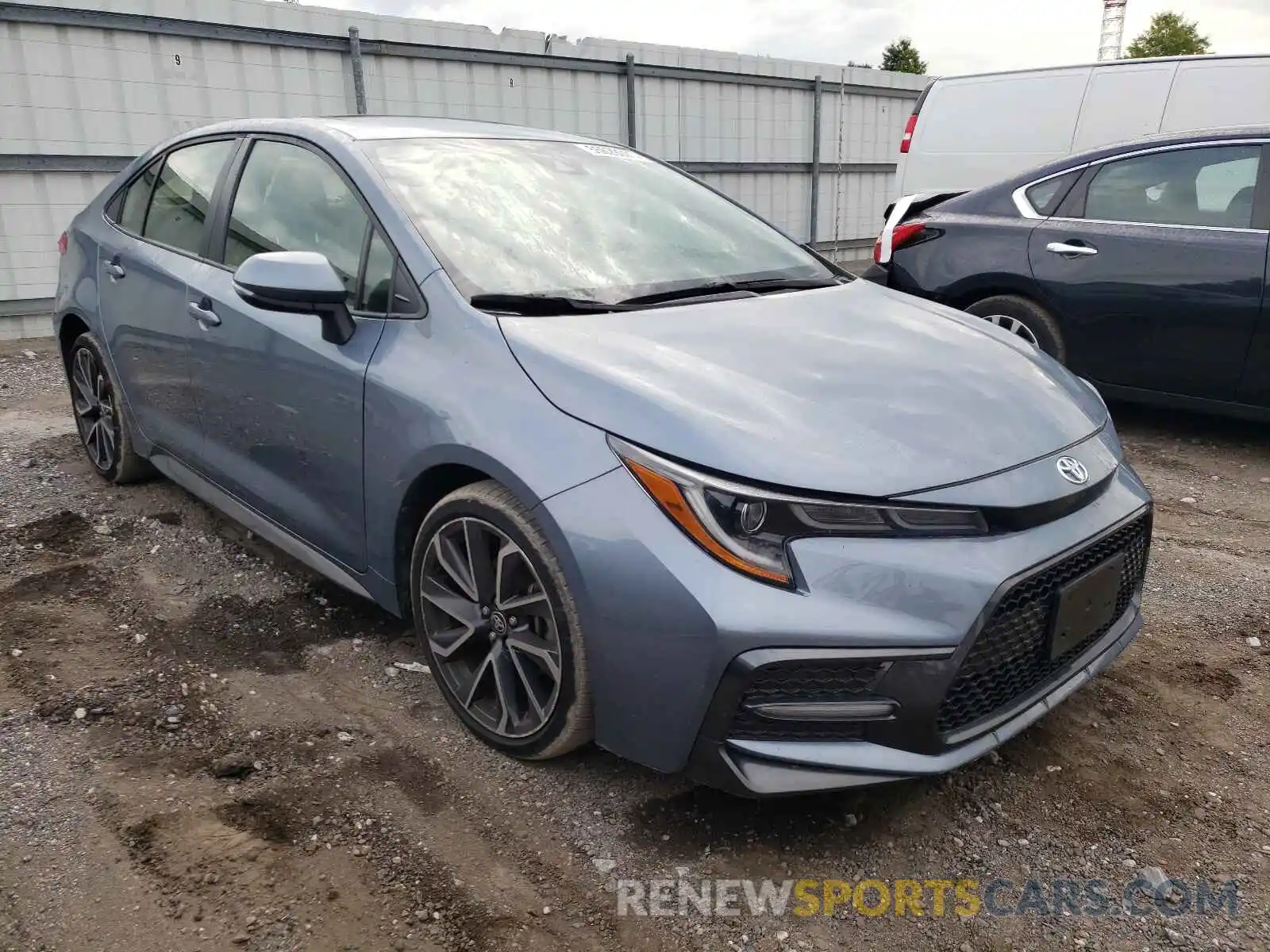 1 Photograph of a damaged car JTDP4RCE1LJ037040 TOYOTA COROLLA 2020