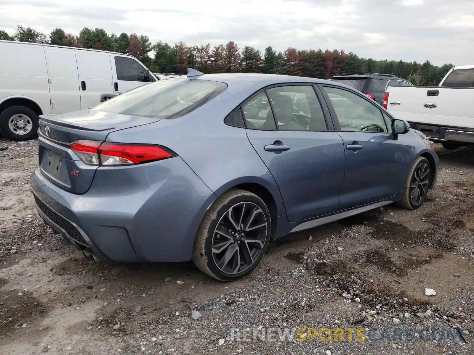 4 Photograph of a damaged car JTDP4RCE1LJ037040 TOYOTA COROLLA 2020