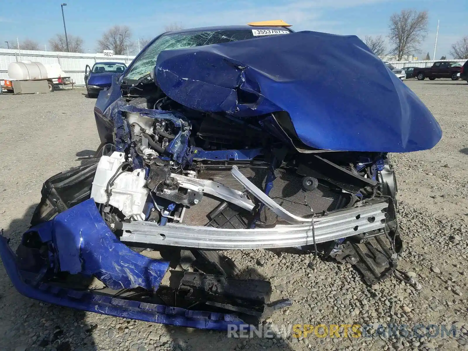 9 Photograph of a damaged car JTDP4RCE1LJ038334 TOYOTA COROLLA 2020