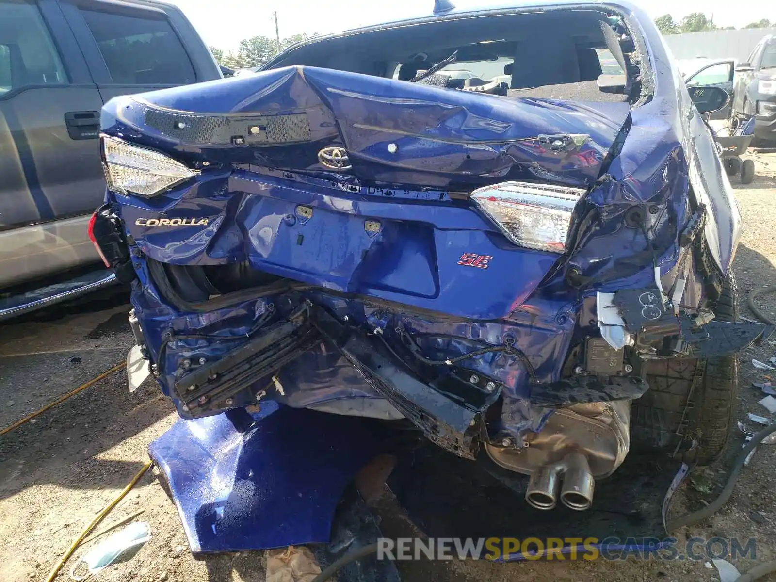 9 Photograph of a damaged car JTDP4RCE1LJ040813 TOYOTA COROLLA 2020