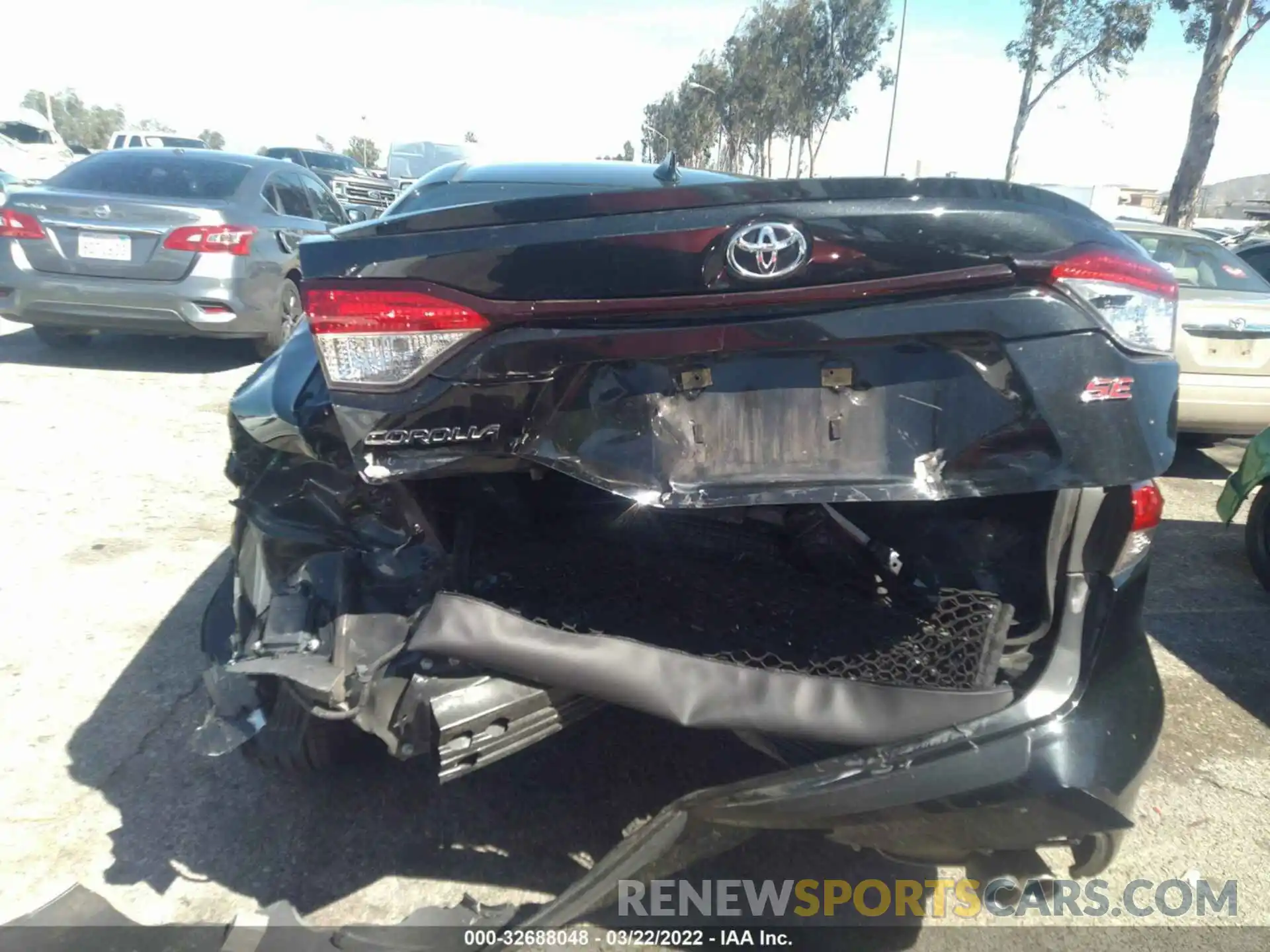 6 Photograph of a damaged car JTDP4RCE1LJ043453 TOYOTA COROLLA 2020