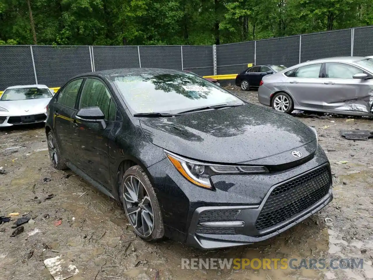 1 Photograph of a damaged car JTDP4RCE1LJ044151 TOYOTA COROLLA 2020