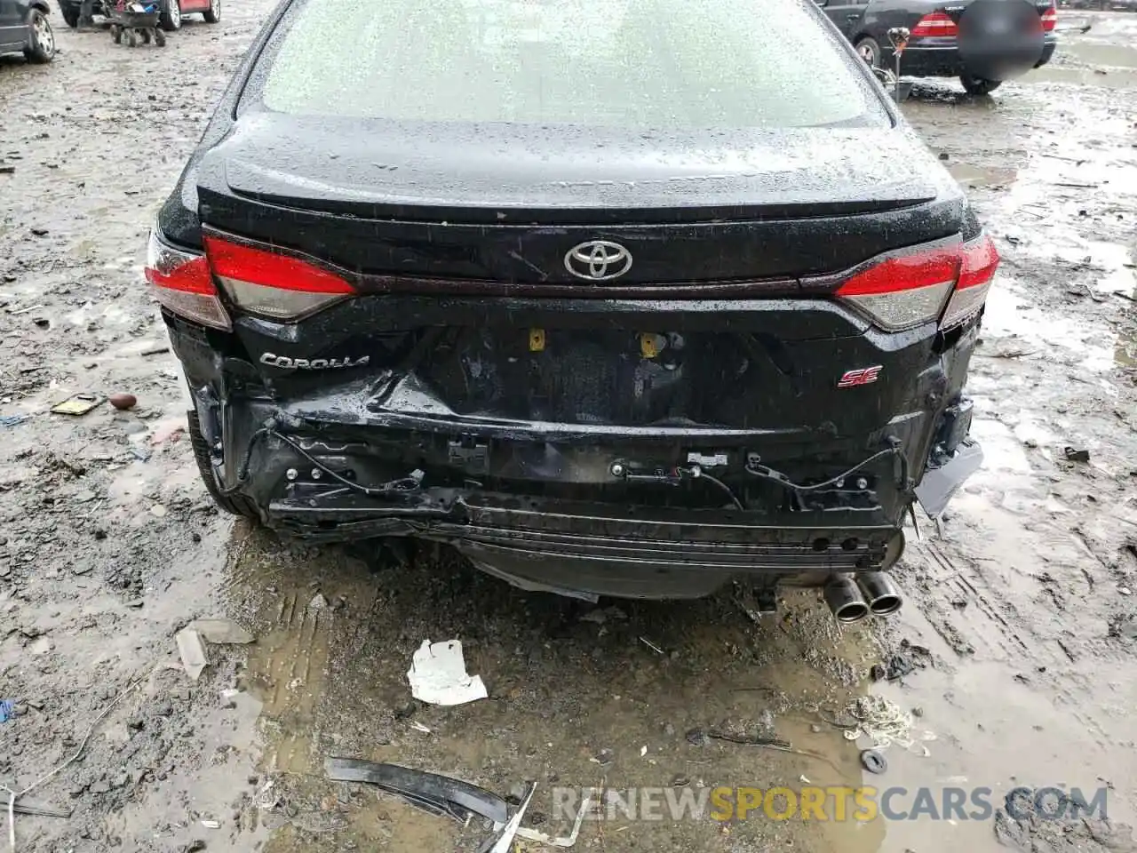 9 Photograph of a damaged car JTDP4RCE1LJ044151 TOYOTA COROLLA 2020