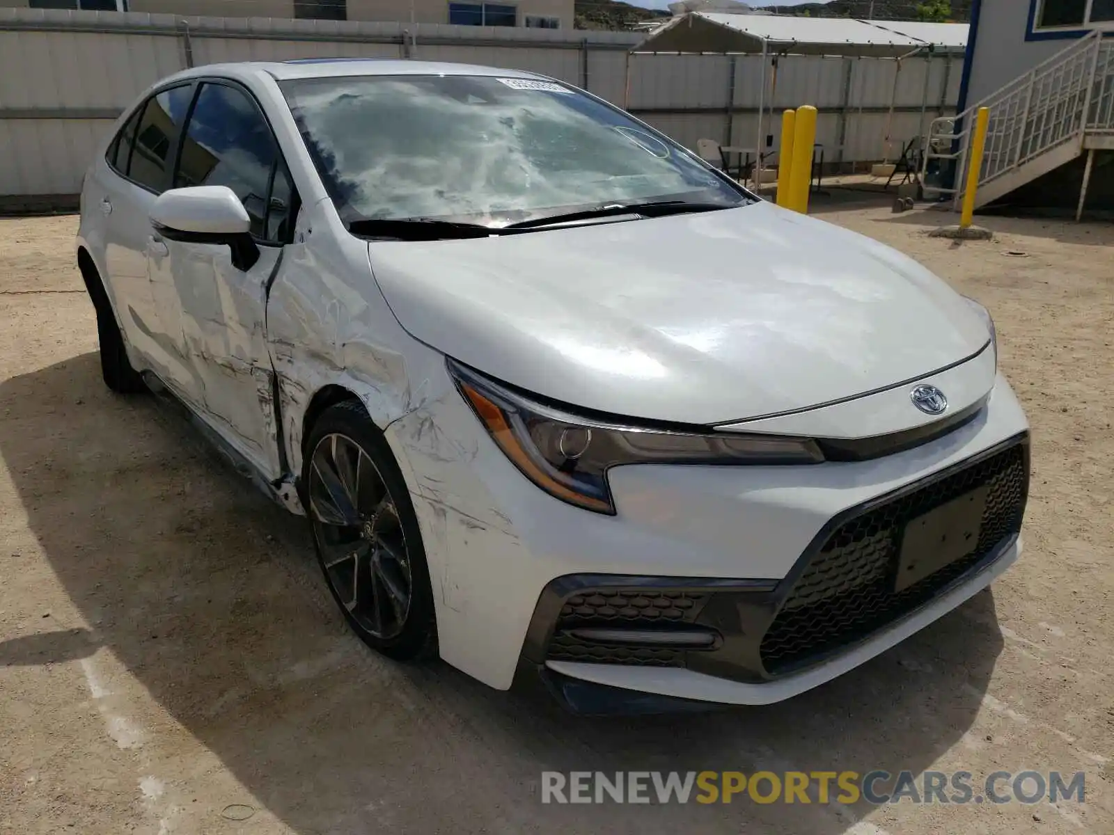 1 Photograph of a damaged car JTDP4RCE1LJ046918 TOYOTA COROLLA 2020