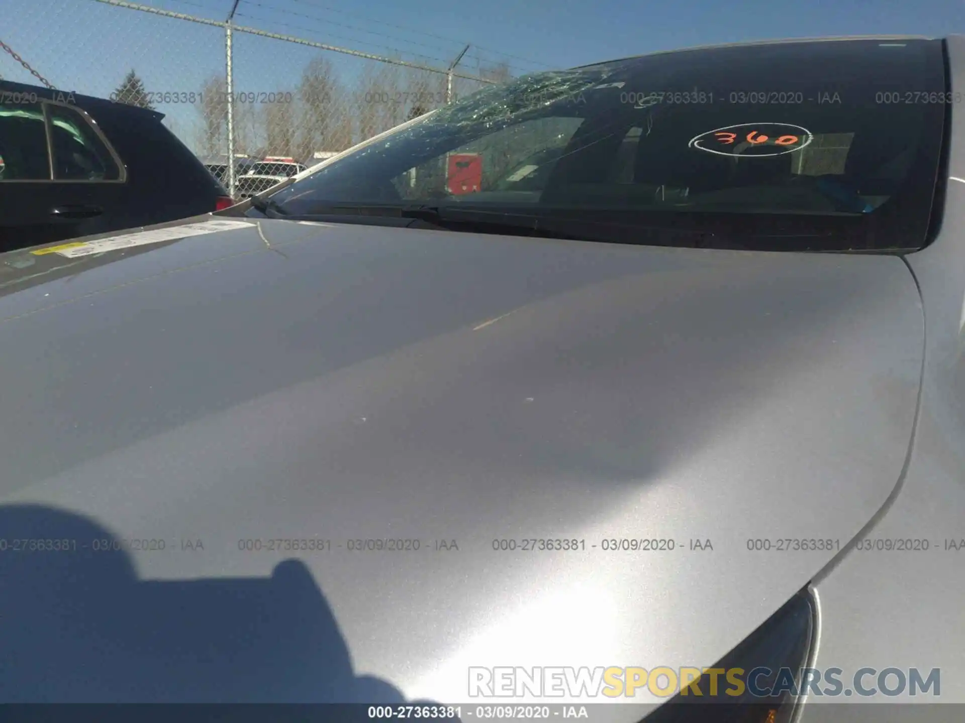 6 Photograph of a damaged car JTDP4RCE2LJ000997 TOYOTA COROLLA 2020