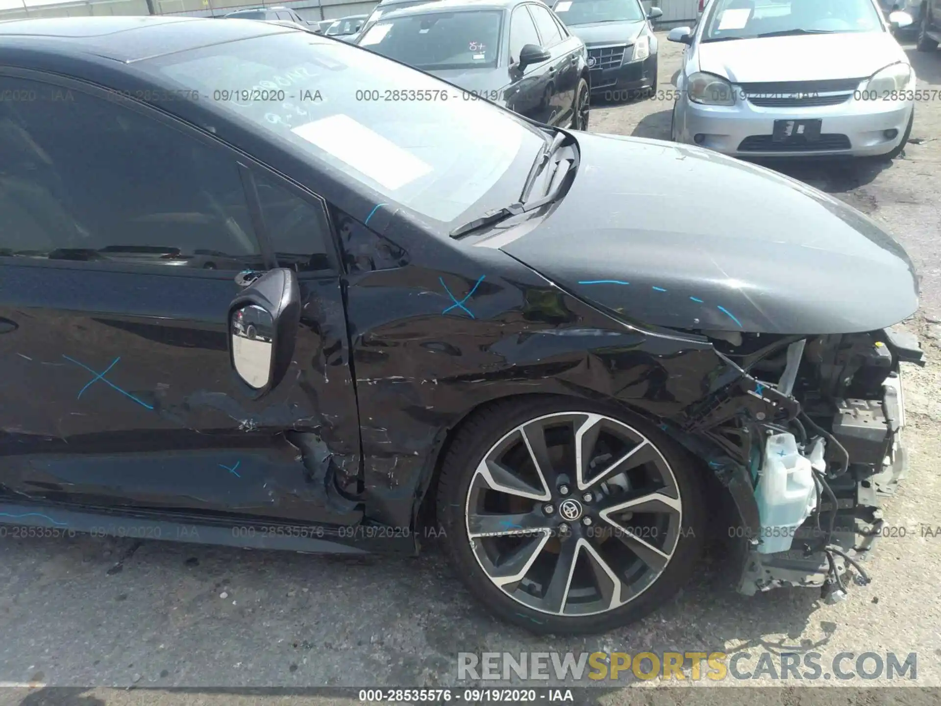 6 Photograph of a damaged car JTDP4RCE2LJ001504 TOYOTA COROLLA 2020