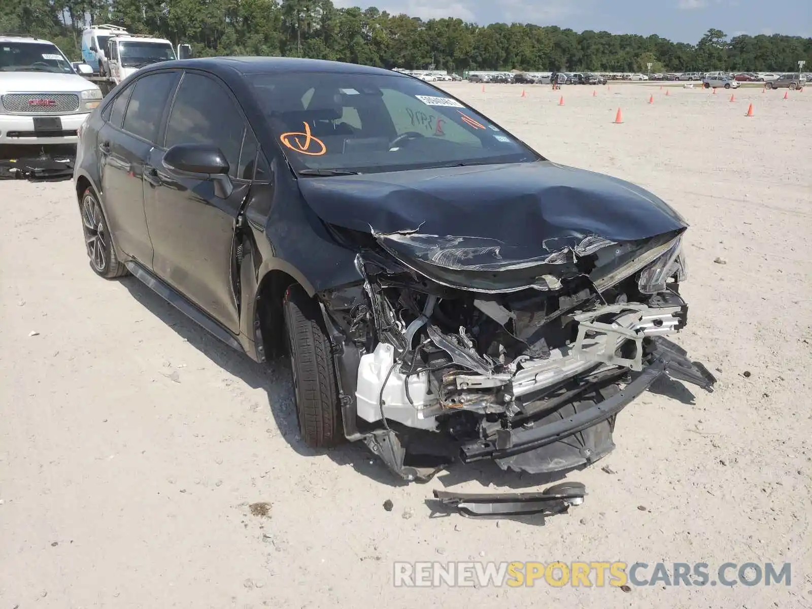 1 Photograph of a damaged car JTDP4RCE2LJ001793 TOYOTA COROLLA 2020